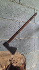Antique Wrought Iron Tomahawk   Hatchet     Early American Frontier Style Axe