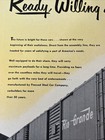 Vintage Pressed Steel Car Company Ad D rgw Denver Rio Grande Railroad Train