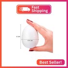 Zonon 15 Pcs Foam Eggs For Crafts Diy 3 15 X 2 17 Inch White Polystyrene Foam Eg