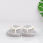 Nike Womens Solay Sandals Size 8 White Gray Thong Slides Flip Flop Comfort Shoes
