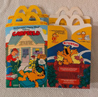 Vintage Mcdonald   s Garfield And New Food Changeables Happy Meal Box Lot Of 28
