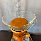 Vtg Chemex Coffee Maker Pour Over 11  Green Stamp 13 Cups Handblown Usa   Rare