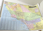 1997 Thomas Brothers Maps California State Atlas Guide Spiral Softbound Vintage