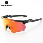 Rockbros Cycling Sunglasses Polarized Sports Photochromic Goggles Uv400 Outdoor