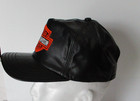 Harley Davidson Hat  Black Leather Adjustable Usa Cap  Free Shipping