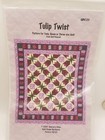 Tulip Twist Quilt Pattern By Majorie Rhine Quilt Design Northwest  pattern Q123 