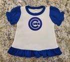 Cubs Baby Girl Set Cubs Baby Girl Gift Cubs Baseball Baby Gift Cubs Baby Outfit