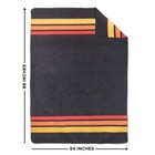 Arcturus Rainier Wool Blanket - Sunset Peak   4 5 Lbs  64  X 88  