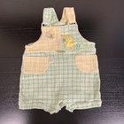 Vintage Baby Kids Clothing Lot Of 4 Duck Rompers Jumpers 6-24 Months