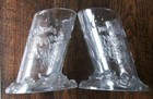 Vintage Grandpa Munster Al Lewis Kahlua Mudslide Plastic Glasses Mugs Lot Of 2