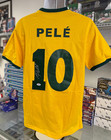 Pel   Custom Signed Cbd Brazil Soccer Jersey Autographed Psa dna Authenticated