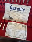 Vintage Rogers De Luxe Silverplate Flatware  With Original Certificate   37 Pcs