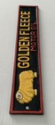 Golden Fleece Motor Oil Australia Vintage Style Sign Cast Iron 13 5  X 2 5 