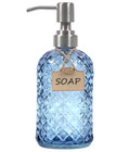 Soap Dispenser With Pump Bottle Lotion Bathroom Hand Kitchen Sink Dish Glass 18o