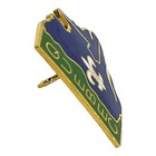 Vintage Quebec Fleur De Lis Lapel Hat Pin Canada Travel Souvenir Gift