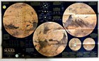     1973-2 February Mars The Red Planet     Rare National Geographic Map Poster - A3