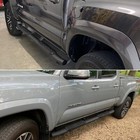 For 2005-2023 Toyota Tacoma Double Cab 3 5  Step Curved Running Boards Nerf Bars