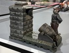 Vintage Artillery Bank Cast Iron Money Box Bank Coin Box Mechanical Collectible