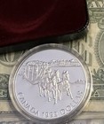 1992 Canada Silver Proof Dollar Stagecoach Service Ogp   Beautiful 