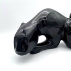 Vintage Jaru Black Panther Ceramic Figurine Mid-century Modern Mcm Sculpture 7 