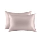2 Pcs set Luxurious 100  Mulberry Silk Pillowcases For Hair skin-super Soft