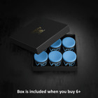 Taom V10 - Blue Billiard Pool Cue Premium Chalk Blue
