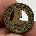 Vintage San Antonio Public Service Co Texas Train Bus Coach Transit Token Bronze