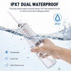 Portable Smart Electric Oral Irrigator Water Flosser 4 Jets 3 Modes Rechargeable