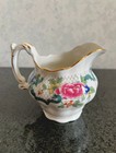 Vintage Royal Doulton Booths Floradora Gold Creamer   Sugar Bowl W  Lid England