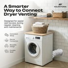 Magnetic Dryer Vent Connector Kit - Airtight Seal Magnet Dryer Vent