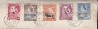 1954 Kut Kenya Uganda Tanganyika Africa Registered Pmg Postmaster General Fdc