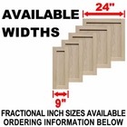 Unfinished Oak Shaker Cabinet Doors  up To 24 h 