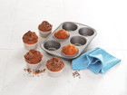 Jumbo 6 Cup Muffin Pan Heavy Duty Nonstick Steel Texas Cupcake Bakeware