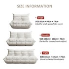 Vacuumed Packed Bean Bag Chairs Memory Foam Cloud Couch Comfy Sofa No Assembly