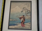 Japanese Woodblock Print By Utagawa Hiroshige Original 