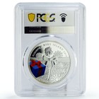 Niue 1 Dollar Merry Christmas Santa Claus Gifts Toys Pr69 Pcgs Silver Coin 2013