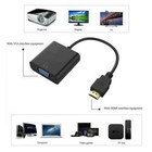 2 X Hdmi Male To Vga Female Video Cable Converter Adapter For Pc Monitor 4k 3 0