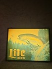Vintage Miller Lite Beer Rainbow Trout Lighted Advertisement Sign