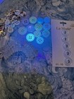 Vintage Clear  Tan  White Buttons  Some Glow  Some Fancy  Some New  Lot Of 50