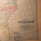 Nice 1894 Map   The United States By Frank A  Gray  17x29 - 021