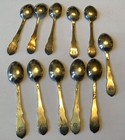 11 - Vintage Norway 830s Silver Tea Spoons
