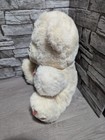 Vtg Dan Dee Teddy Precious Bear 12  Plush Stuffed Animal W rainbow Bow Tie Doll