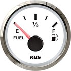 Nmea 2000   J1939   Usa Fuel Level Gauge  12v 24v  2   52mm  Ip67    White