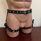 2024 Thigh Harness Men Bdsm Sexy Garters Leather Sissy Body Gay Leg Harness