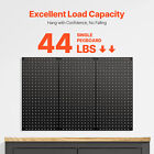 Metal Pegboard Panels 3 Pcs 24  X 12  Wall Organizer For Garage Tool Storage
