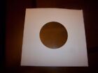 1 Various Record   500 Ct 7  45 Rpm Paper Inner Sleeves   Hole For Viewing Label