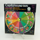 Capitol Sound Tape Unrecorded 7  Reel To Reel 1800  1 Mil W  Hippie Box Sealed