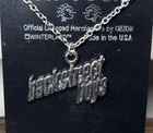 New Vtg Backstreet Boys On Tour Winterland Pendant Necklace 1999 Memorabilia A
