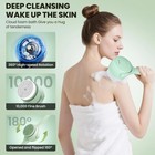 Rechargeable Electric Body   Back Scrubber Brush     Waterproof Spinning Bath B   