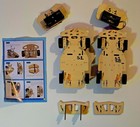 Diy Wooden Smart Robot Car Chassis Kit 4wd Wheels Motor Stem Project Arduino Lot